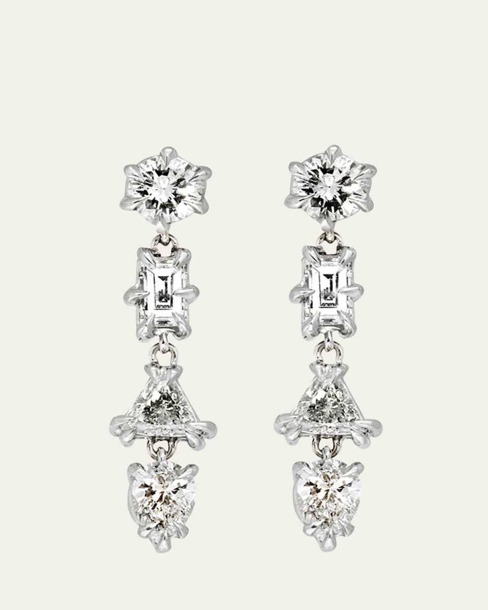 Cosmic Confetti Multishape Dangle Earrings